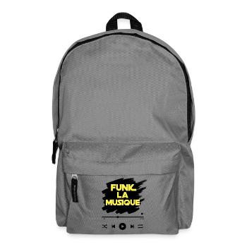 Funk la Musique - Sac à dos - gris éléphant - Devant
