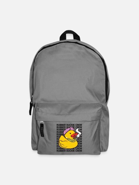 Canard en caoutchouc Équipage de canard en caoutchouc - Sac à dos - gris éléphant