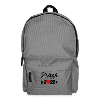 Frisch verheiratet 2022 - Rucksack - Mittelgrau - Vorne