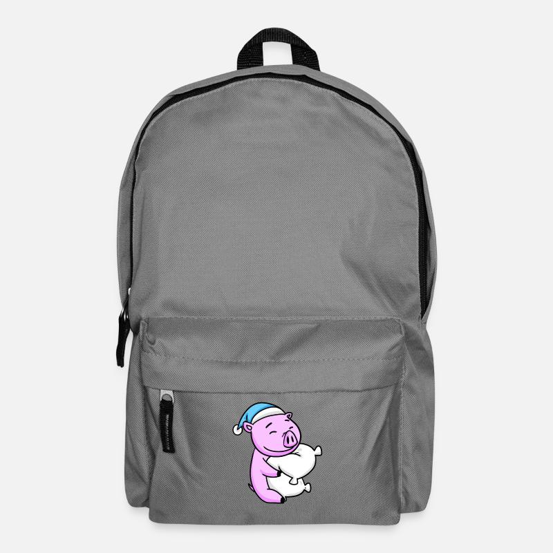 Cochon - Sac à dos - gris éléphant