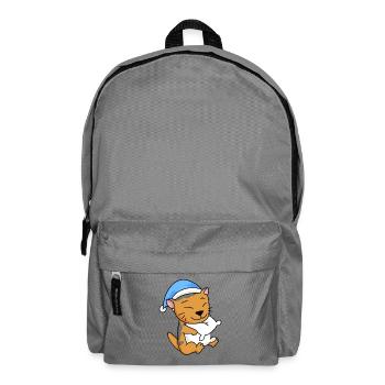 Cat Cat Breed Scottish Folding Ear Cat - Backpack - elephant grey - Front