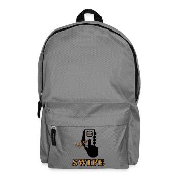 MOI GLISSE des Bandes d’Or - Sac à dos - gris éléphant - Devant