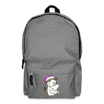 Cat cat breed RagaMuffin - Backpack - elephant grey - Front