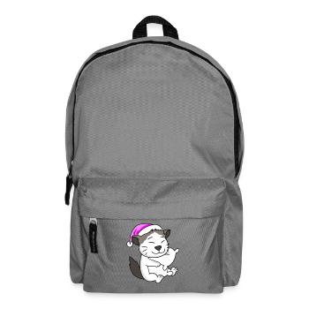 Katze Katzenrasse Ragdoll - Rucksack - Mittelgrau - Vorne
