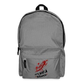 Nur ein Kratzer - Just a scratch - Rucksack - Mittelgrau - Vorne