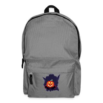 Halloween Pumpkin Monster Costume - Backpack - elephant grey - Front