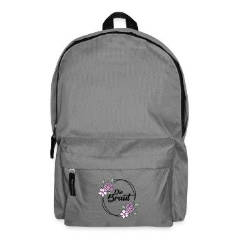 Die Braut Junggesellinnenabschied - Rucksack - Mittelgrau - Vorne