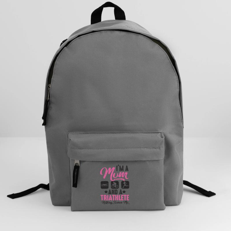 Ich Bin Eine Mutter Und Ein Triathlet Rucksack
