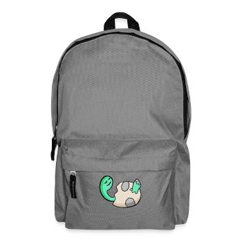 Dinosaur Egg Dino Baby Motif - Backpack - elephant grey - Front