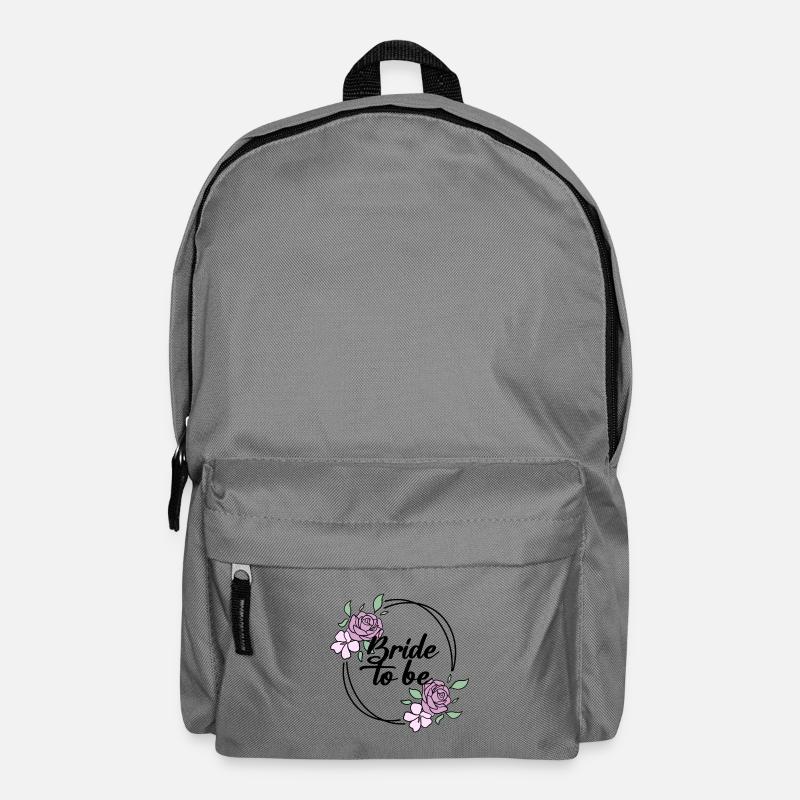 Braut Junggesellinnenabschied - Bride JGA - Rucksack - Mittelgrau