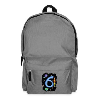 6 years old Young astronaut - Backpack - elephant grey - Front