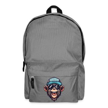 Drôle de singe - Sac à dos - gris éléphant - Devant