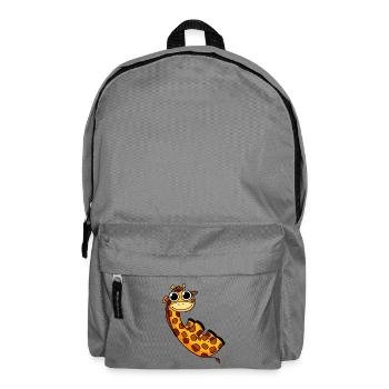Giraffe Safari - Backpack - elephant grey - Front