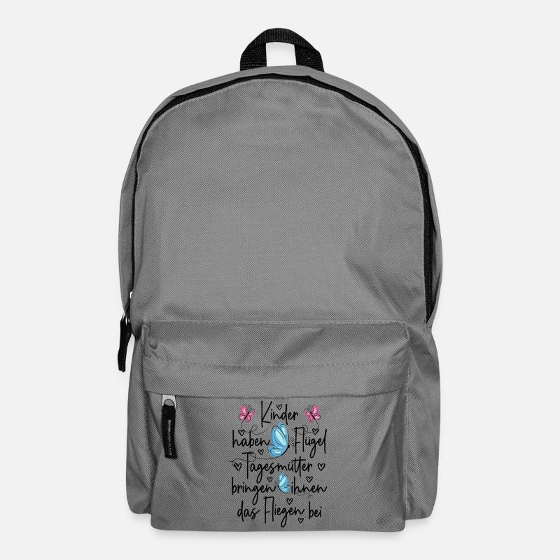 Tagesmutter - Rucksack - Mittelgrau