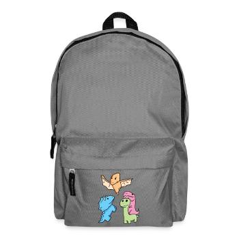 Dinosaure - Sac à dos - gris éléphant - Devant