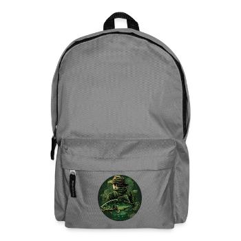 Anglers fishing - Backpack - elephant grey - Front