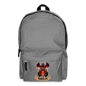Enter the Dunegon RPG Gate Dragon - Backpack - elephant grey - Front