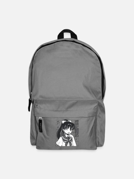 Anime Musik - Rucksack - Mittelgrau