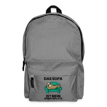 Home Office - Rucksack - Mittelgrau - Vorne