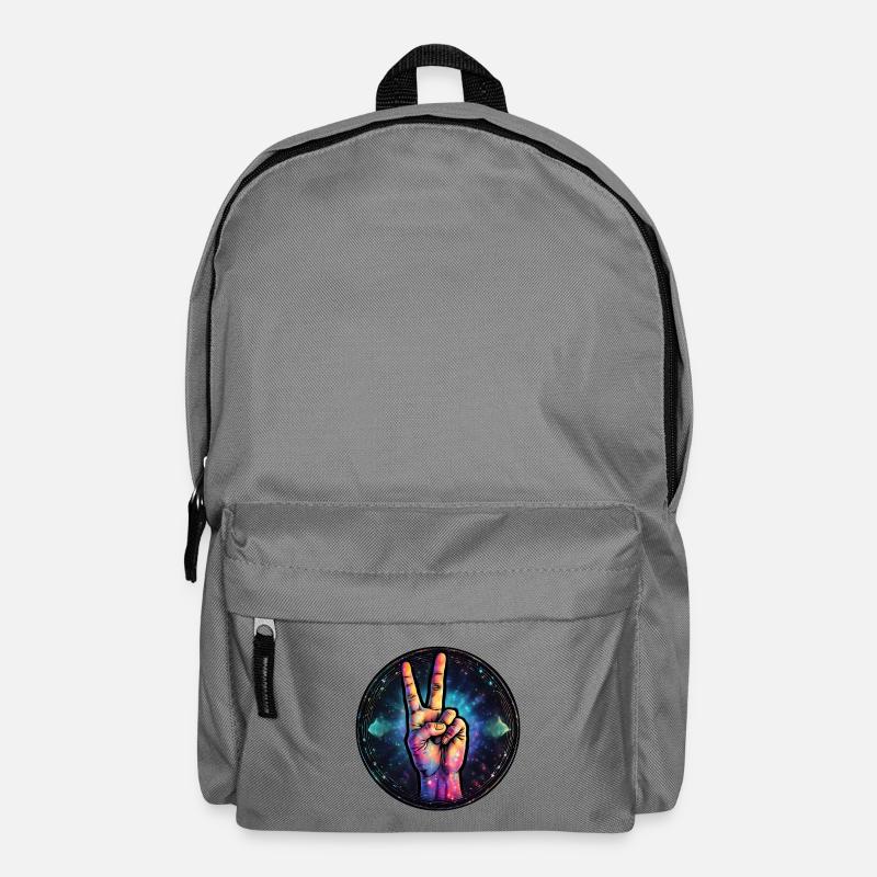 Geste de Paix Cosmique - Sac à dos - gris éléphant