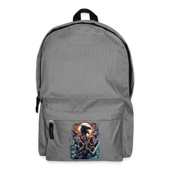 Bataille épique de guerrier dragon - Sac à dos - gris éléphant - Devant