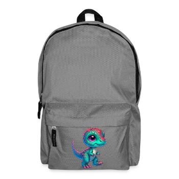 Dinosaur - Backpack - elephant grey - Front