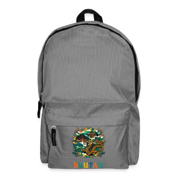 Bhutan Dragon South Asia Thimphu - Backpack - elephant grey - Front