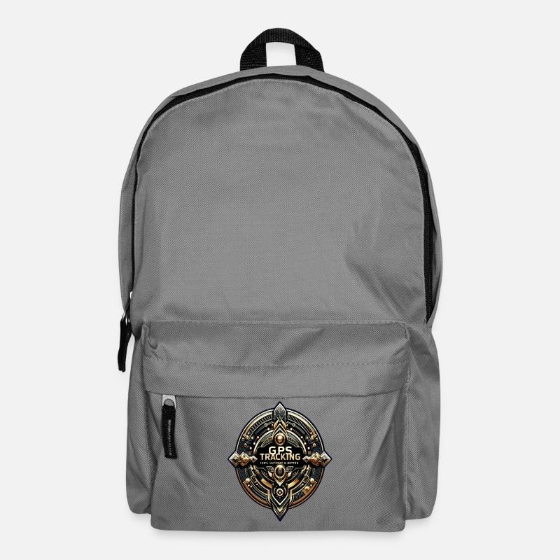 GPS Tracking Sticker - Rucksack - Mittelgrau