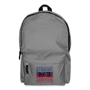 Straight Outta Lichenstein - Rucksack - Mittelgrau - Vorne