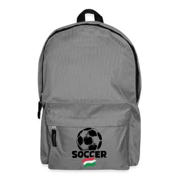 Équipe de football Hongrie 2024 soccerfan icon Logo - Sac à dos - gris éléphant - Devant