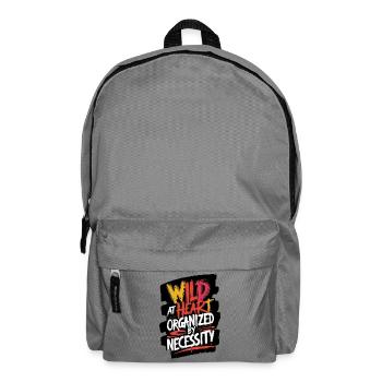 Wild in the Heart Organization T-Shirt - Backpack - elephant grey - Front