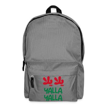 Yalla yalla - Rucksack - Mittelgrau - Vorne