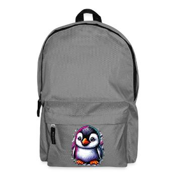 Penguin - Backpack - elephant grey - Front