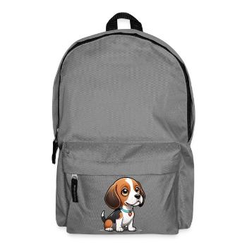 Chiot Beagle Heart - Sac à dos - gris éléphant - Devant