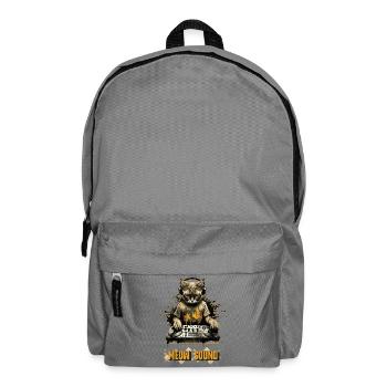 Meow Sound DJ-Kater - Rucksack - Mittelgrau - Vorne