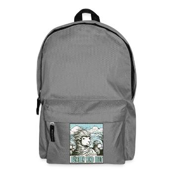 schaf Usedom T-Shirt – Ostsee Streetwear Design - Backpack - elephant grey - Front