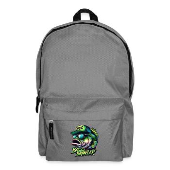 Bagarreur de bar rayé - Sac à dos - gris éléphant - Devant