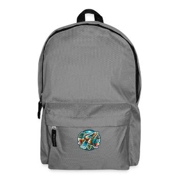 Bird breeder Ornithologist Bird watcher - Backpack - elephant grey - Front