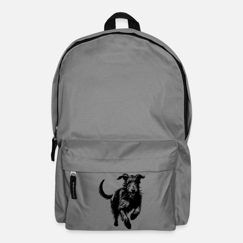 Irish Wolfhound - Rucksack - Mittelgrau