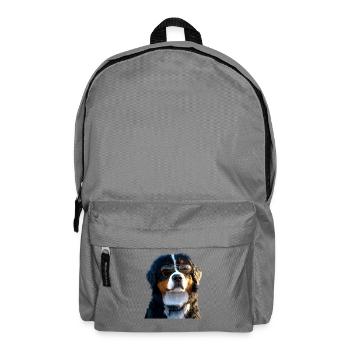 Bernese Mountain Dog Cute Dogs Swiss Mountain Dogs - Backpack - elephant grey - Front