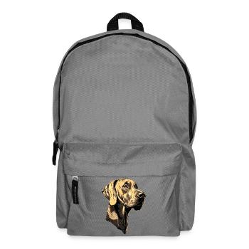Great Dane Hatz Male Saupacker Great Dane - Backpack - elephant grey - Front
