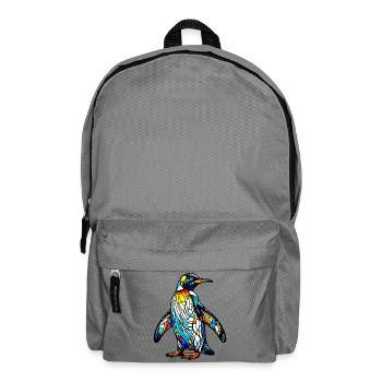 Penguin - Backpack - elephant grey - Front