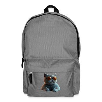 British Shorthair Cat BKH Cat Mom Cute Cats - Backpack - elephant grey - Front