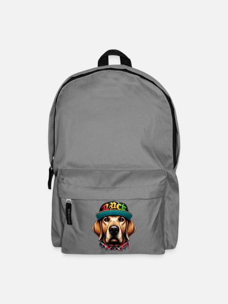 Hund - Rucksack - Mittelgrau