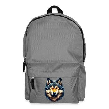 Wolf - Backpack - elephant grey - Front