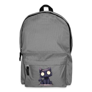 Dead Cat Doll Katze Gothic Puppe Goth Kawaii - Backpack - elephant grey - Front