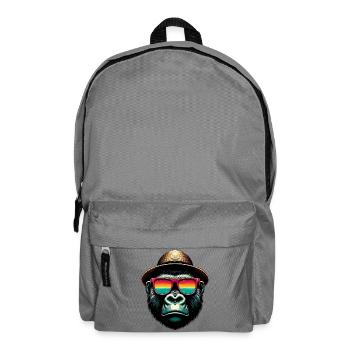 Gorilla - Rucksack - Mittelgrau - Vorne