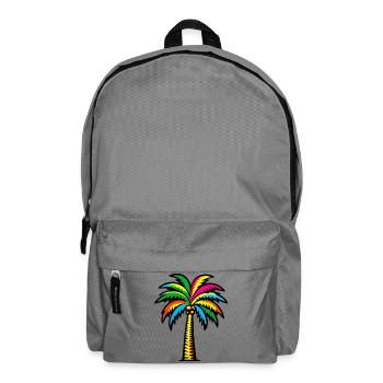 Palme - Rucksack - Mittelgrau - Vorne