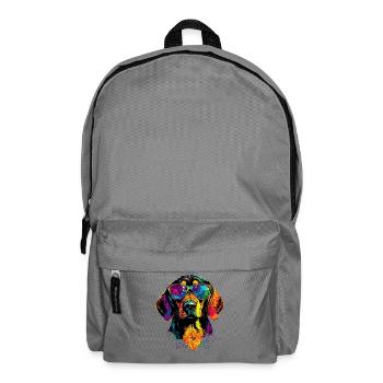 Beagle Puppy Beagles Cute Dog English Beagle - Backpack - elephant grey - Front