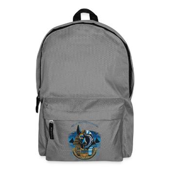 Celestial Anubis Hybrid Design - Backpack - elephant grey - Front